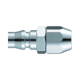 Khớp nối nhanh 3/8 inch NAC 23PA đầu đực đai siết dùng cho dây hơi phi 10mm