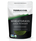 Bột Nước Ép Cỏ Lúa Mì Hữu Cơ Terrasoul 141g