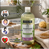 Dầu gội trị gàu hữu cơ Coslys (500ml)