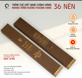 Nhang Trầm Hương Thượng Hạng Trầm Tuệ 30 cm - 36 nén