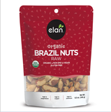 Hạt quả hạch Brazill Nuts hữu cơ Elan 185g