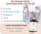 Calcium Complexe Santerra Pháp hữu cơ 120 viên