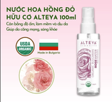 Nước hoa hồng đỏ hữu cơ Hữu Cơ Alteya Organics 100ml