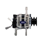 Máy phát điện Hitachi EX200-6 ZAX200 động cơ 6BG1 28V 100A puly 2 rãnh Ø82mm