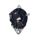 Máy phát điện Kobelco SK450-8 CAT E320D E320C 28V 100A puly 12 rãnh Ø80mm dây lệch - Thương hiệu KST