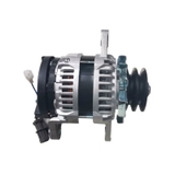 Máy phát điện Kobelco SK200-5 động cơ 6D14 6D34 28V 80A puly đôi Ø87mm dây lệch