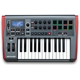 Novation Impulse 25 USB MIDI Controller KB 2 Octave, Touch Sensitive Controls, LED Light Rings