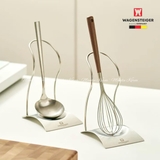 Giá đỡ inox Wagensteiger gọn gàng cho căn bếp hiện đại