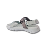 [HÀNG CHÍNH HÃNG] Giày dép sandal nam nữ BERICH Đế Thấp Xám Phối NNT09 - Đi học, đi chơi