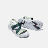 Giày Dép Sandal Nam Nữ F611 Xám Phối Xanh Lá - Đi Học, Đi Chơi [HÀNG CHÍNH HÃNG]