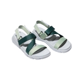 Giày Dép Sandal Nam Nữ F611 Xám Phối Xanh Lá - Đi Học, Đi Chơi [HÀNG CHÍNH HÃNG]
