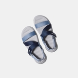 Sandal CHÍNH HÃNG - Giày SHONDO Nam Nữ F6 Xanh Phối - Đế Phylon, Quai Tháo Gỡ Tiện Lợi.