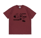 Áo phông SWIPE 4 FUTURE TEE – Màu Burgundy