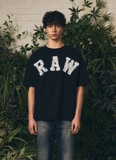 Áo Thun RAW AMOU - 2 màu đen trắng