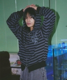 Áo Khoác Hoodie Zip Up Kẻ Sọc Untitled Seoul Starrynight