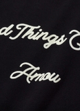 Áo Thun Good Things Coming Amou - 2 màu đen trắng