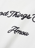 Áo Thun Good Things Coming Amou - 2 màu đen trắng