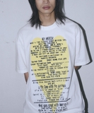 Áo Thun Untitled Heart Logo Pigment Wash – Màu Trắng Off White