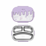 Hộp cơm cho trẻ em 3 ngăn, inox 304, dung tích 600mL Elmich 0009N3