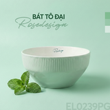 Bát tô đại bằng sứ Elmich RoseDesign EL0239PG