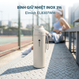 Bình giữ nhiệt inox 316 Elmich EL8307WH dung tích 660ml