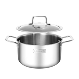 Bộ nồi Inox 3 lớp đáy liền Elmich Trimax classic 2106OL size 18,20,24cm