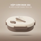 Hộp cơm inox 304 Elmich EL1397 dung tích 1.3L