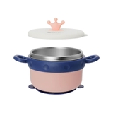 Bát ăn cho trẻ em hình vương miện, inox 316 Elmich 0008VM