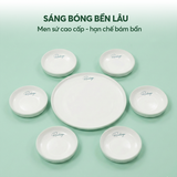 Bộ 6 đĩa chấm tròn Elmich RoseDesign EL0261PG