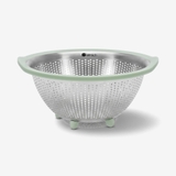 Rổ inox cao cấp có chân đỡ ráo nước Elmich 23cm & 29cm