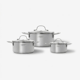 Bộ nồi inox nguyên khối Elmich Trimax classic EL-2136OL02 size 16, 20, 24cm