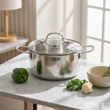 Nồi inox nguyên khối liền đáy Elmich EL-2531IN24 size 24cm