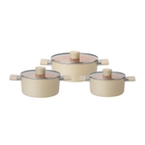 Bộ nồi chống dính Ceramic Elmich EL5240 Size 18,20,24cm