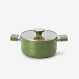Nồi phủ sứ chống dính Ceramic Elmich Olive Classic EL5534OV size 18, 20cm