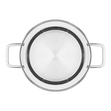 Nồi luộc gà inox 304 elmich EL-2536IN size 28, 30 cm