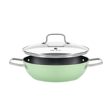 Nồi lẩu chống dính vân đá Elmich El-5553GY28 size 28cm