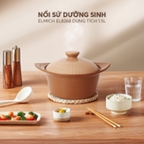 Nồi sứ dưỡng sinh Elmich EL8268 dung tích 1.5L