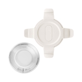 Bộ ba hộp thủy tinh bảo quản thực phẩm cho bé Elmich BabyCare EL0006, hình tròn, dung tích 130ml