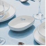 Bộ 6 đĩa bầu dục nhỡ Elmich RoseDesign EL-0263