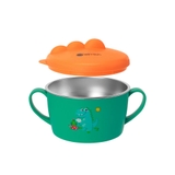 Bát ăn cho trẻ em hình khủng long, inox 316, Elmich 0008KL