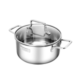 Bộ nồi inox liền khối Elmich EL2476 size 16,20,24, chảo 24cm