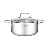 Bộ nồi inox liền khối Elmich EL2476 size 16,20,24, chảo 24cm
