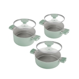 Bộ nồi chống dính Ceramic Elmich EL5204SK size 18,20,24cm