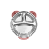 Bát ăn cho trẻ em hình gấu inox 316 Elmich Babycare EL-0008GAU