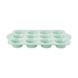 Khuôn làm bánh, thạch rau câu hình tròn silicon 12 lỗ Elmich EL0682