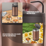 Hộp cơm giữ nhiệt inox 304 Elmich EL1290 dung tích 1.8L