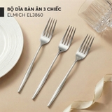 Bộ dĩa bàn ăn 3 chiếc Elmich EL3860