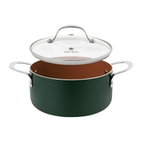 Bộ nồi chống dính Ceramic Elmich Harmony EL5247PT01 size 16,20,24 cm