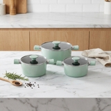 Bộ nồi chống dính Ceramic Elmich EL5204SK size 18,20,24cm