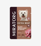 Thức ăn ướt xốt thịt bò cho chó trưởng thành giống nhỏ